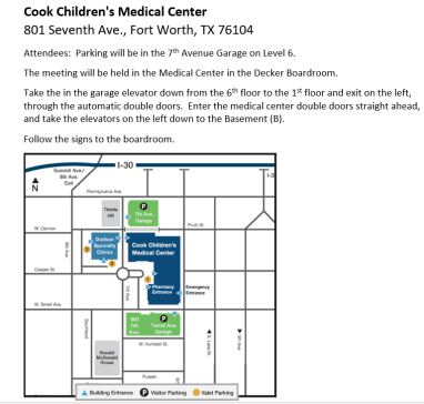 Cook Childrens Directions 2